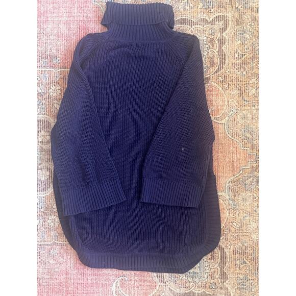 UGG Women's Raelynn 3/4-Sleeve Knit Poncho Sweater In Black Size XL - Picture 3 of 5